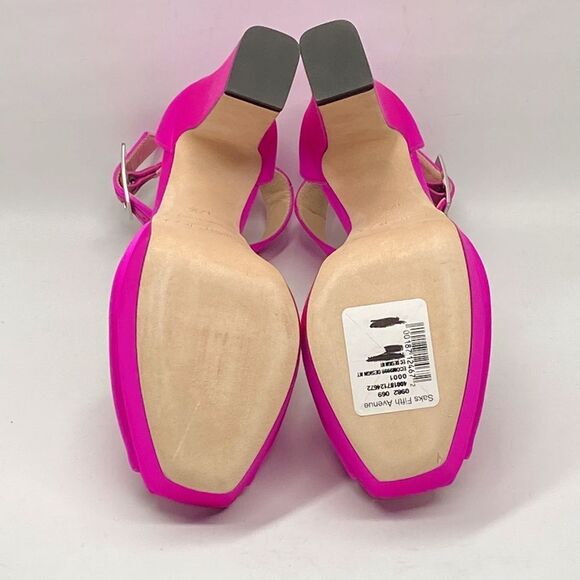 Jimmy Choo Socorie 120 Satin Platform Sandals size 37.5 - Picture 14 of 15